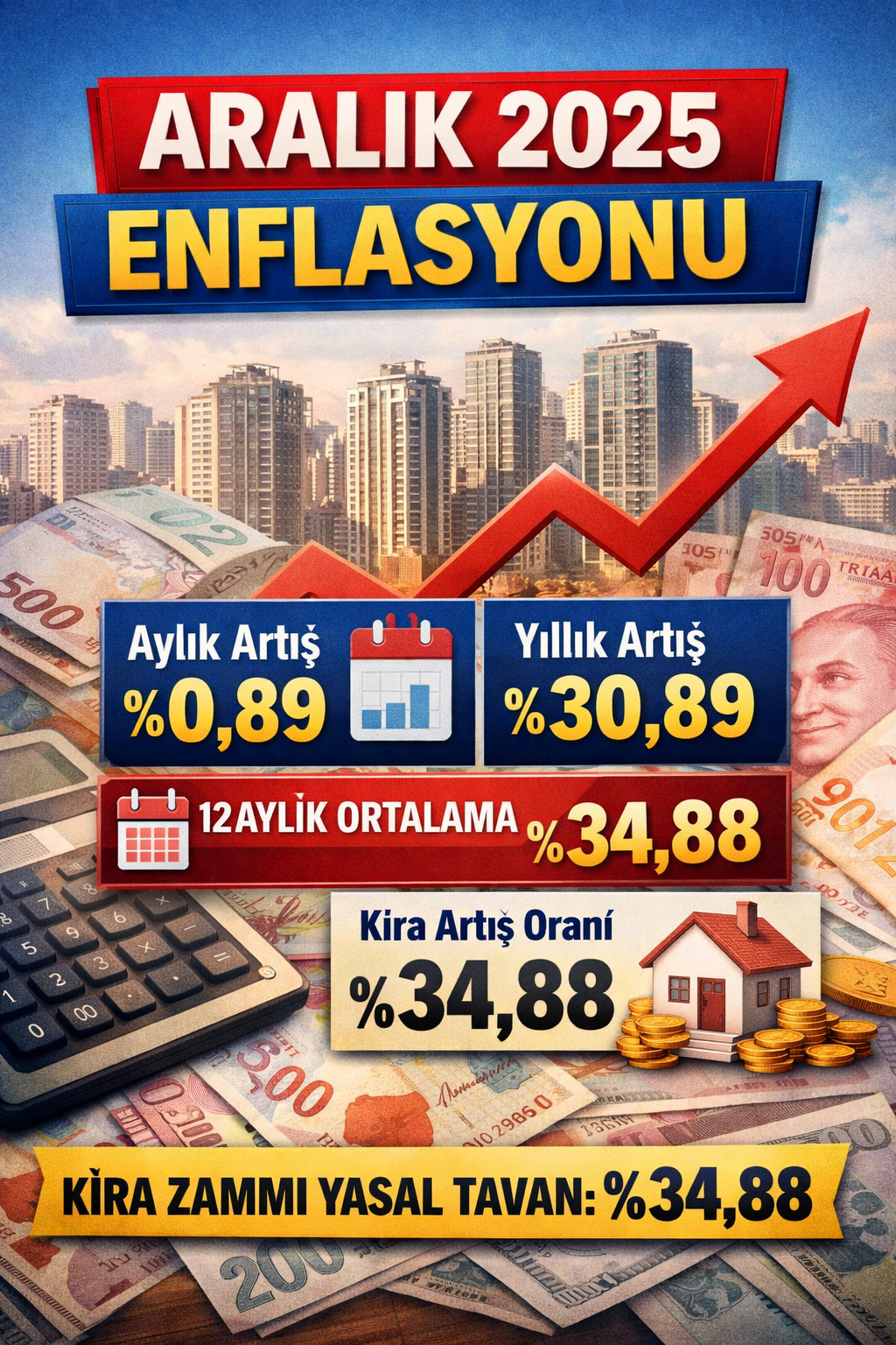 Aralık 2025 TÜFE verileri