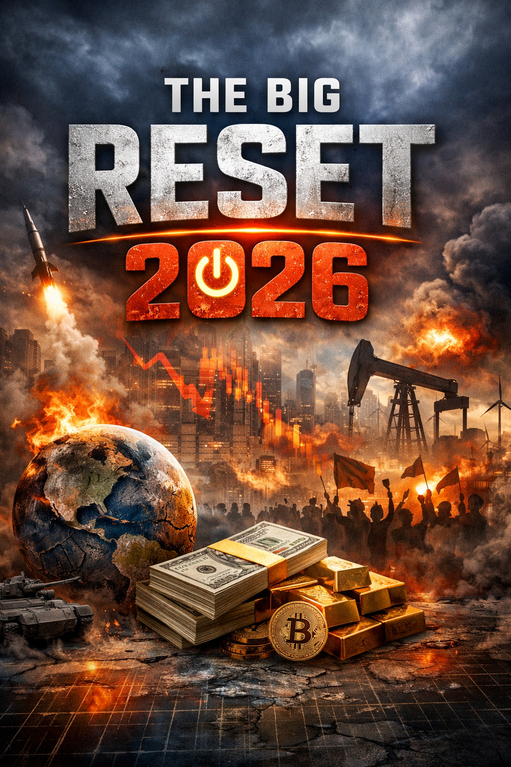 Big Reset 2026 senaryosunda ABD borsaları ve coin piyasalarında servet silinmesi riski