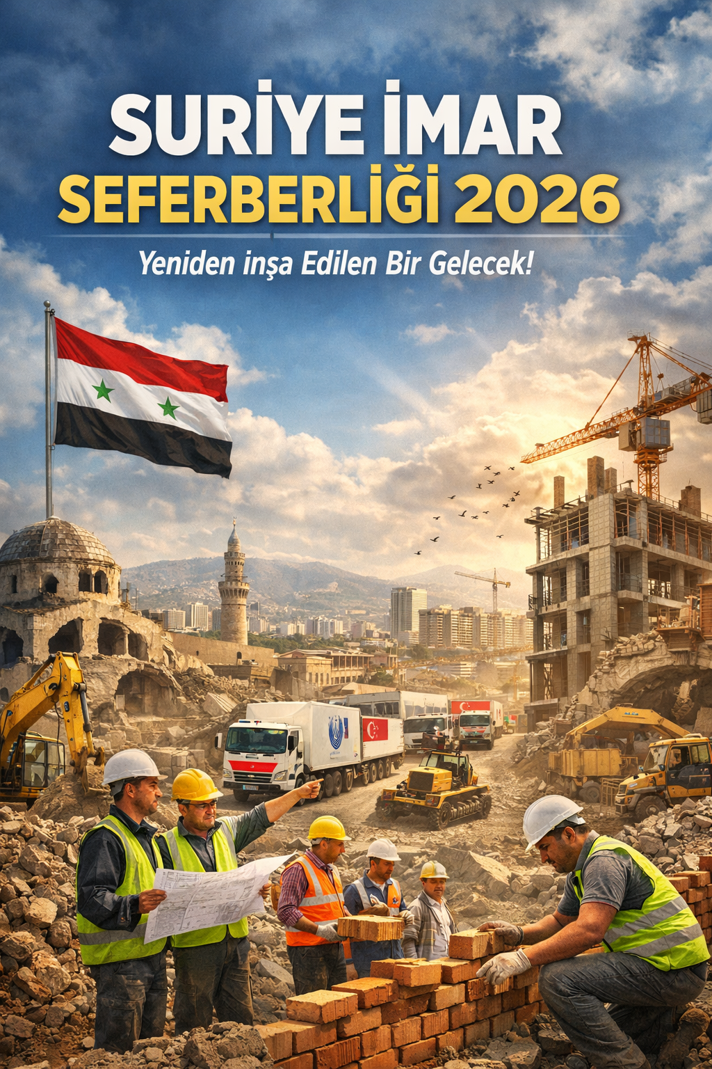 Suriye yeniden imar projeleri 2026 enerji altyapı konut yatırımları