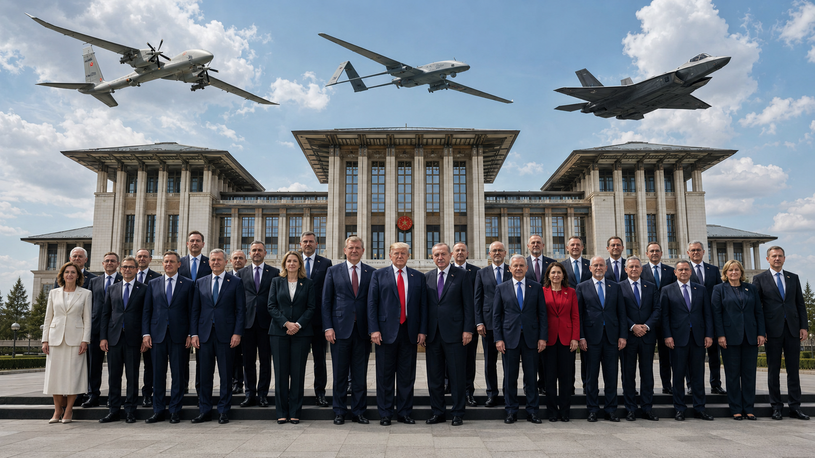 NATO Ankara Zirvesi savunma anlaşmaları Avrupa silahlanma yarışı Trump Erdoğan Beştepe Akıncı Aksungur ve KAAN