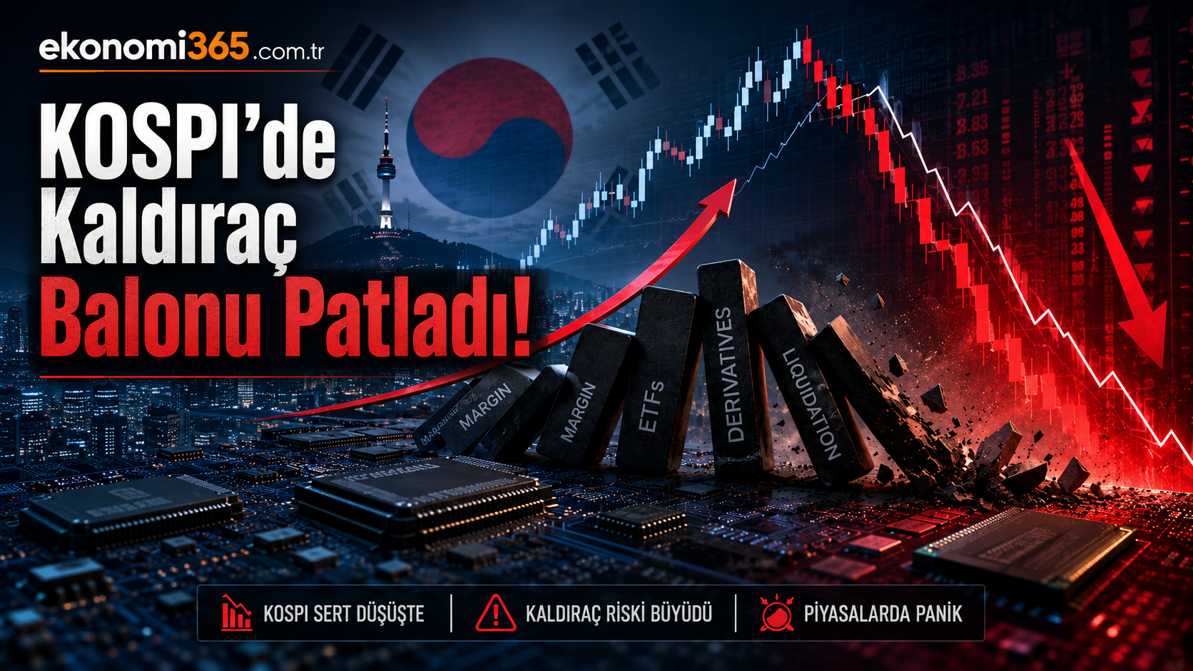 Güney Kore KOSPI kaldıraç balonu marj kredileri tek hisse ETF krizi MSCI Kore tespitleri ve BIST fon riski