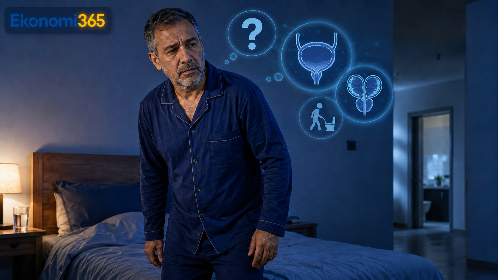 Gece sık idrara çıkan erkeklerde prostat, uyku apnesi ve kalp-damar riski ile Dr. Yıldırım Özer değerlendirmesi