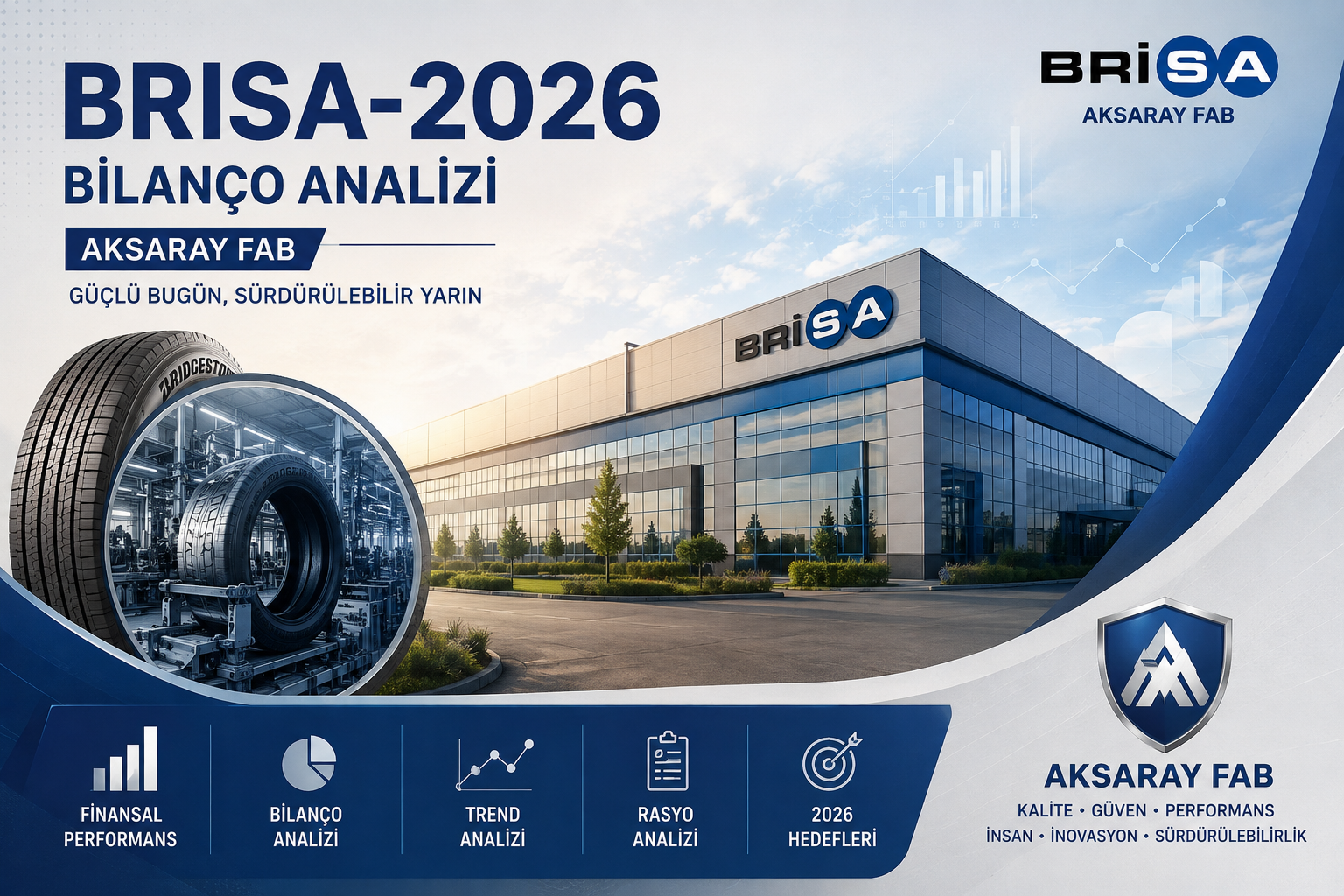 Brisa BRISA 2026 altı aylık bilanço analizi yenileme lastikleri satış tonajı FAVÖK net kar serbest nakit akışı finansal borç net borç Aksaray fabrikası ve 12 2025 3 2026 bilanço karşılaştırması