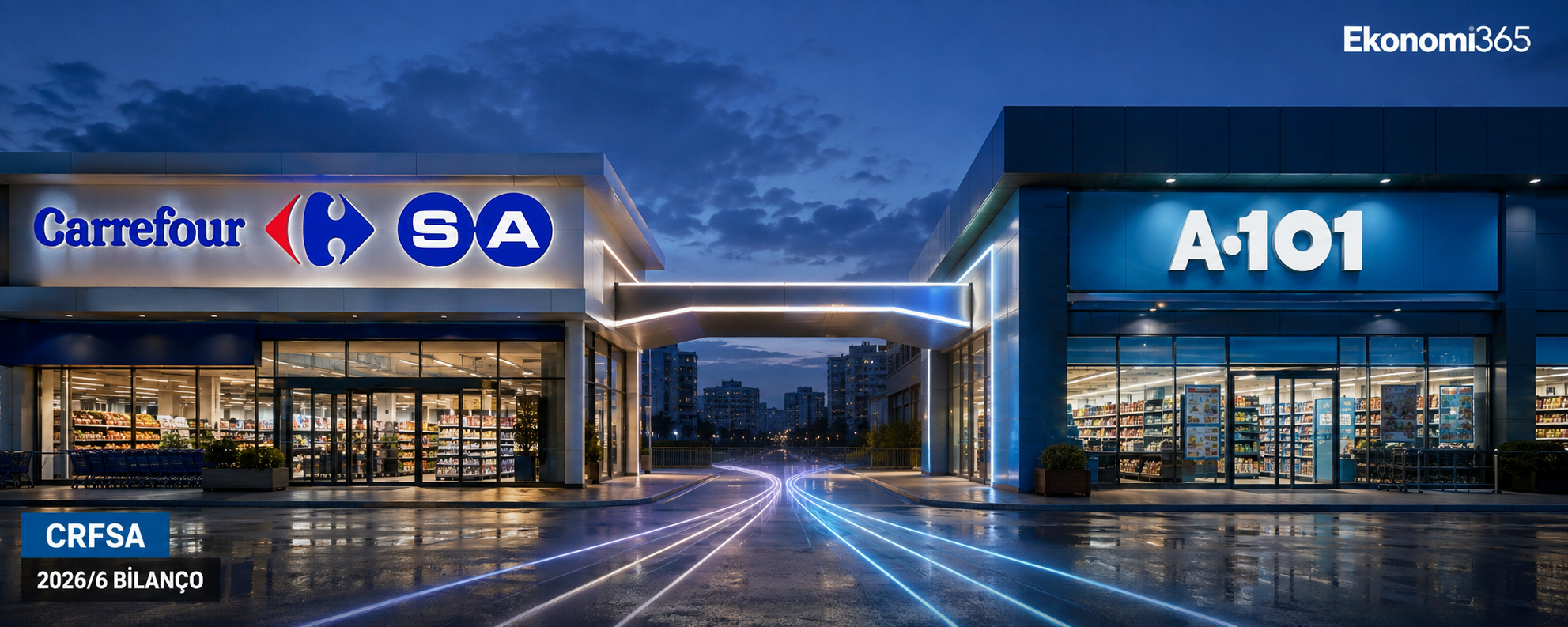 CarrefourSA CRFSA 2026 ilk yarı bilanço analizi satışlar brüt kar faaliyet zararı finansman gideri negatif özkaynak Yeni Mağazacılık ve sermaye desteği