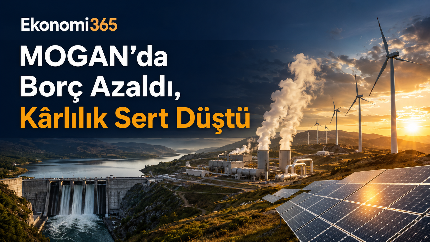 Mogan Enerji MOGAN 2026 altı aylık bilanço analizi net finansal borç nakit FAVÖK net zarar elektrik üretimi ve kârlılık