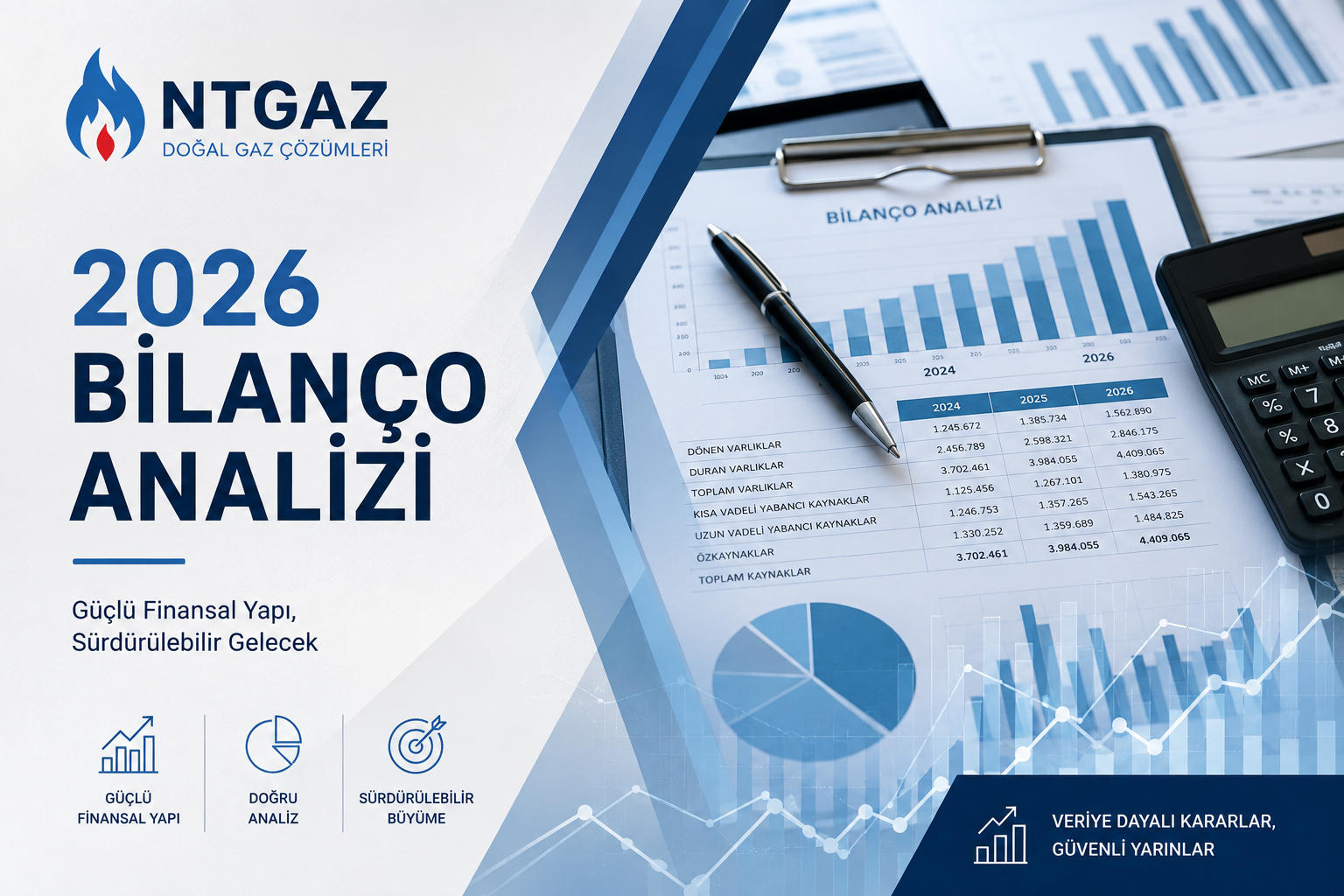 Naturelgaz NTGAZ 2026 altı aylık bilanço analizi net nakit banka borçları FAVÖK net kâr ticari alacaklar faaliyet nakit akışı ve ikinci çeyrek marjları