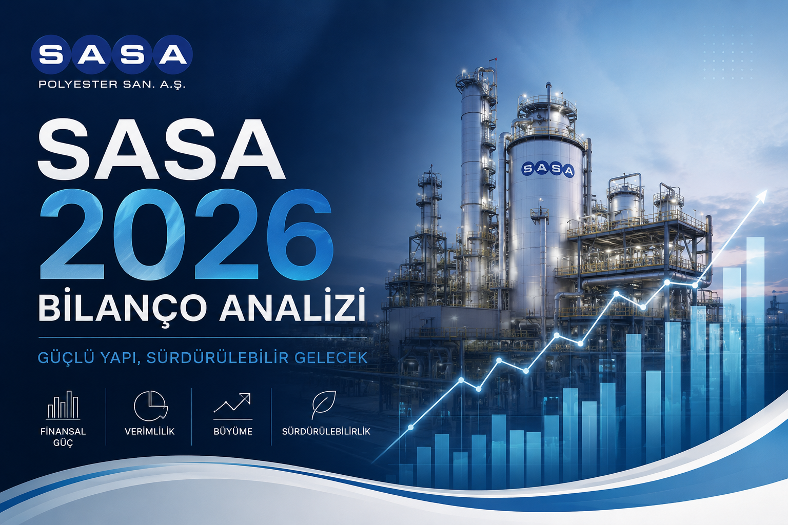 SASA Polyester SASA 2026 altı aylık bilanço analizi FAVÖK marjı PTA üretimi satış hacmi finansal borç net borç ve SWOT analizi