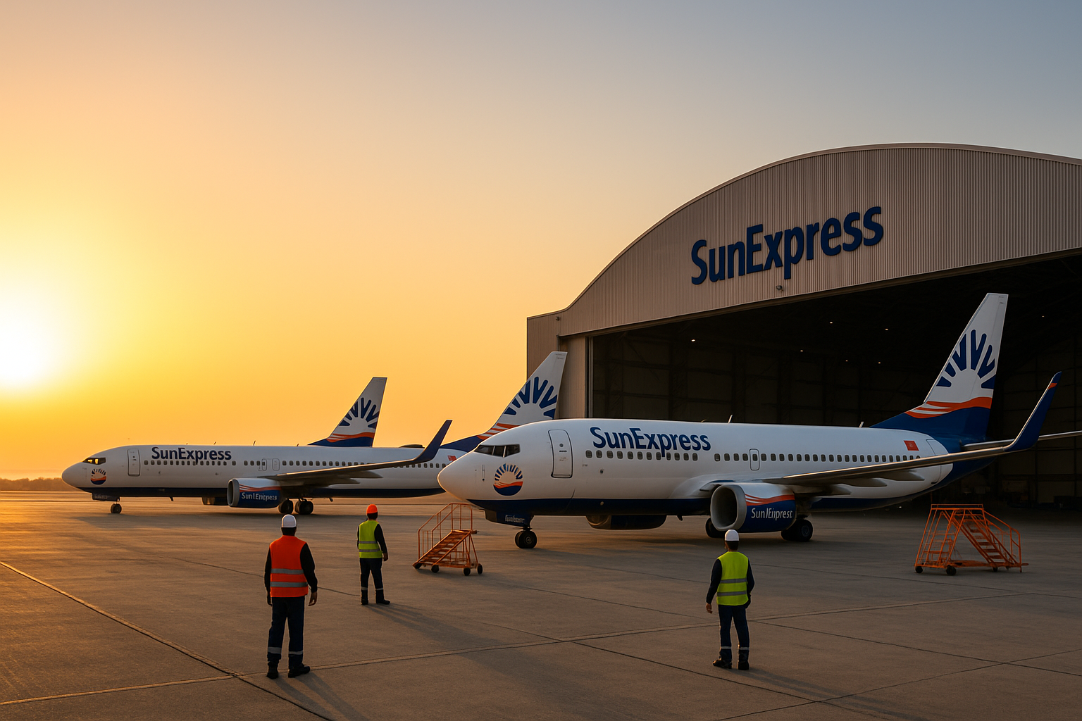 SunExpress Antalya Havalimanı Hangar Yatırımı