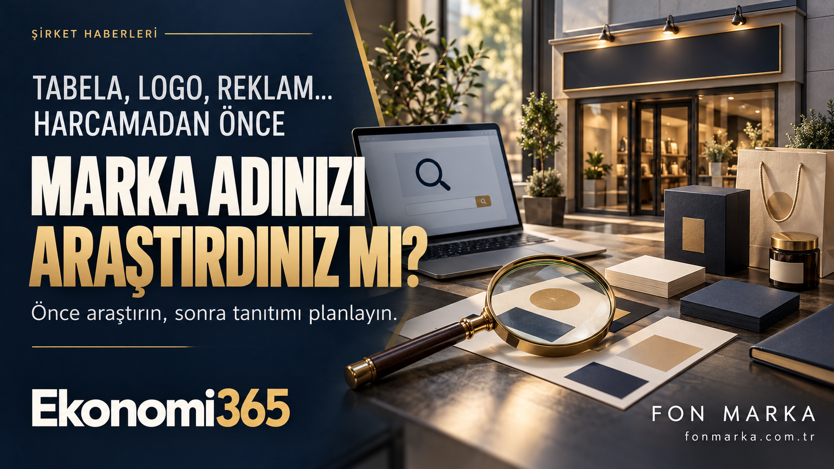 Tabela, logo ve reklam yatırımlarından önce marka adı araştırması