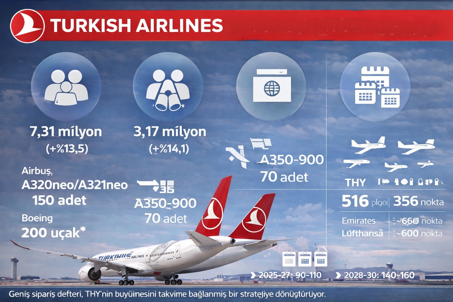 THY Aralık 2025 Trafik Verileri
