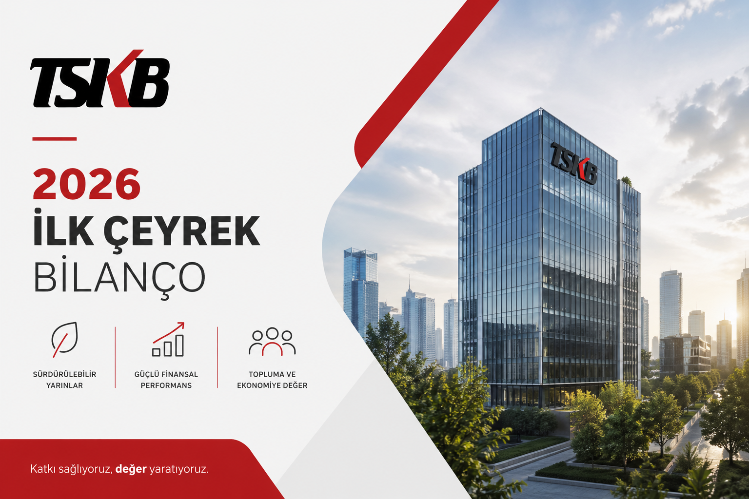 Türkiye Sınai Kalkınma Bankası TSKB 2026 ilk çeyrek bilanço analizi net kar net faiz geliri kredi büyümesi sermaye yeterliliği aktif kalitesi ve fonlama yapısı